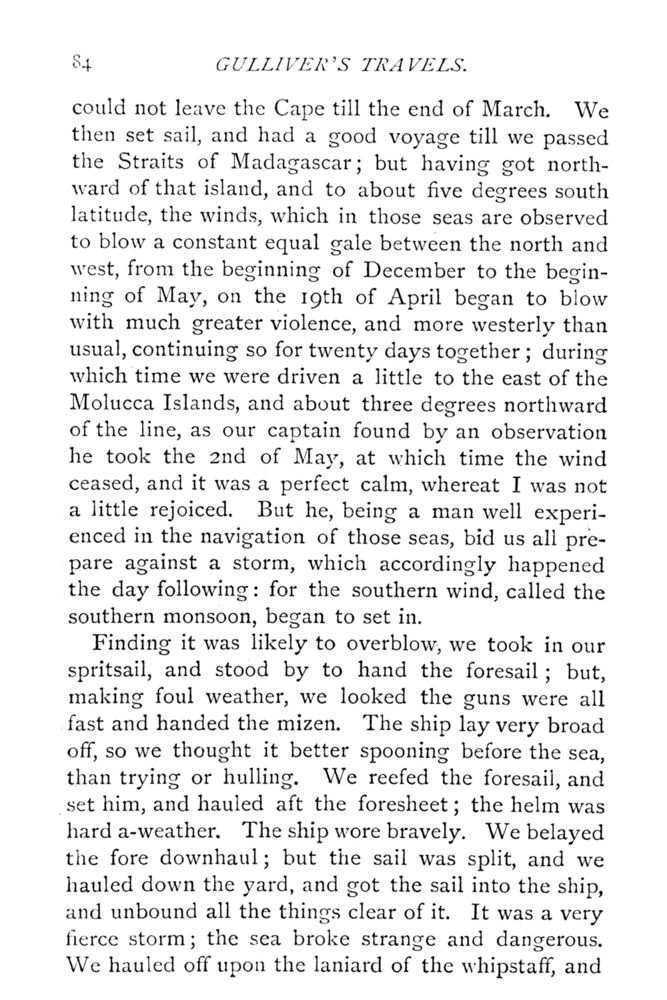 Scan 0131 of Travels into several remote nations of the world by Lemuel Gulliver, first a surgeon and then a captain of several ships, in four parts ..