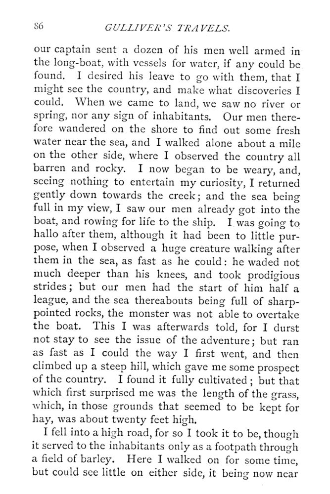 Scan 0133 of Travels into several remote nations of the world by Lemuel Gulliver, first a surgeon and then a captain of several ships, in four parts ..