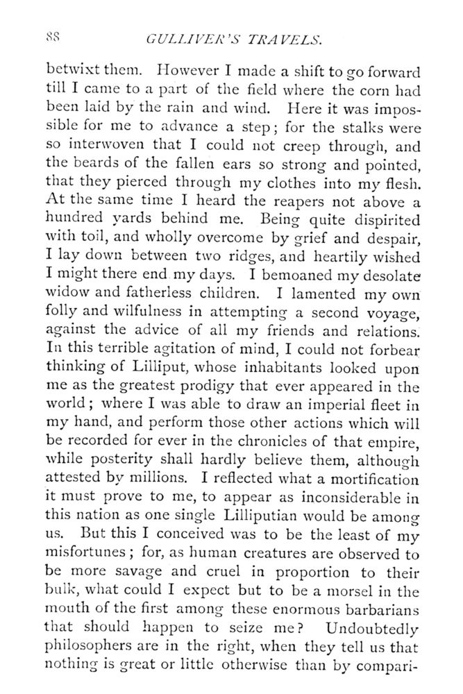 Scan 0135 of Travels into several remote nations of the world by Lemuel Gulliver, first a surgeon and then a captain of several ships, in four parts ..