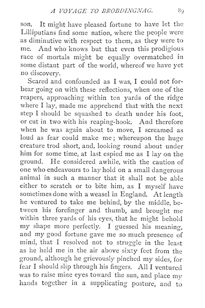 Scan 0136 of Travels into several remote nations of the world by Lemuel Gulliver, first a surgeon and then a captain of several ships, in four parts ..