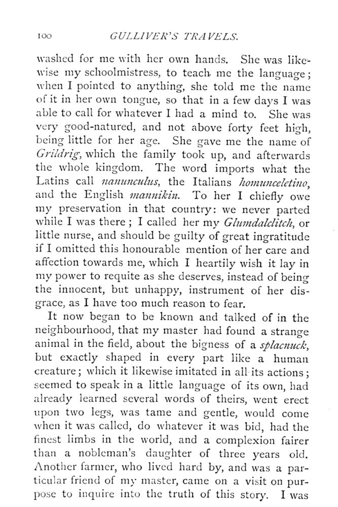 Scan 0147 of Travels into several remote nations of the world by Lemuel Gulliver, first a surgeon and then a captain of several ships, in four parts ..