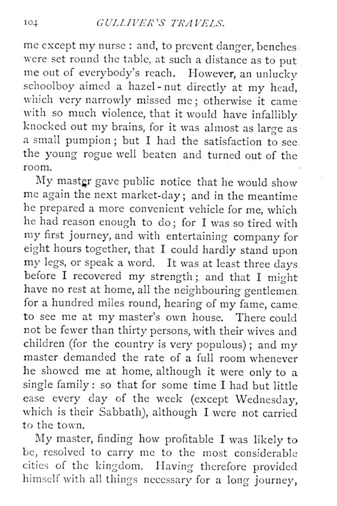 Scan 0151 of Travels into several remote nations of the world by Lemuel Gulliver, first a surgeon and then a captain of several ships, in four parts ..