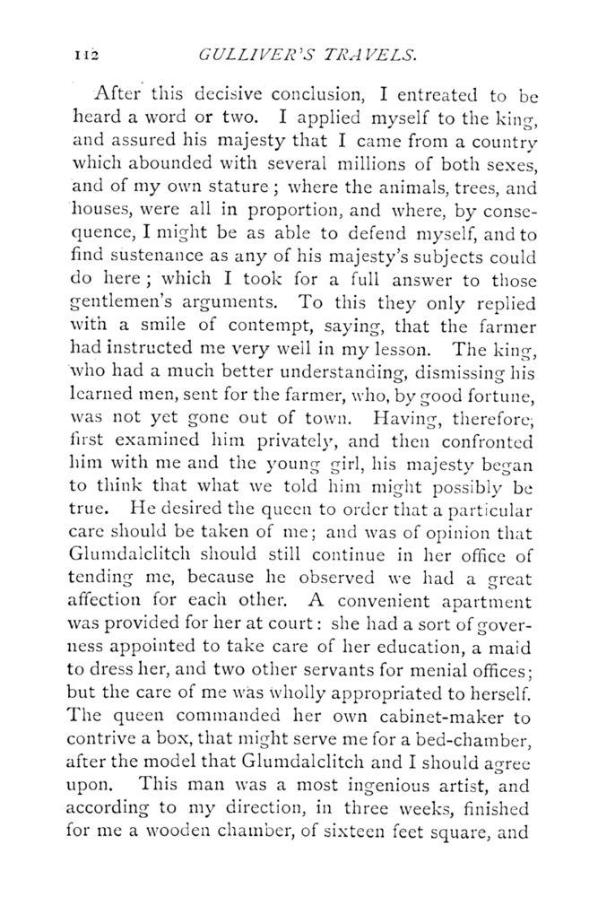 Scan 0160 of Travels into several remote nations of the world by Lemuel Gulliver, first a surgeon and then a captain of several ships, in four parts ..