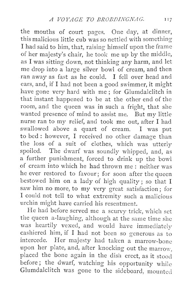 Scan 0165 of Travels into several remote nations of the world by Lemuel Gulliver, first a surgeon and then a captain of several ships, in four parts ..