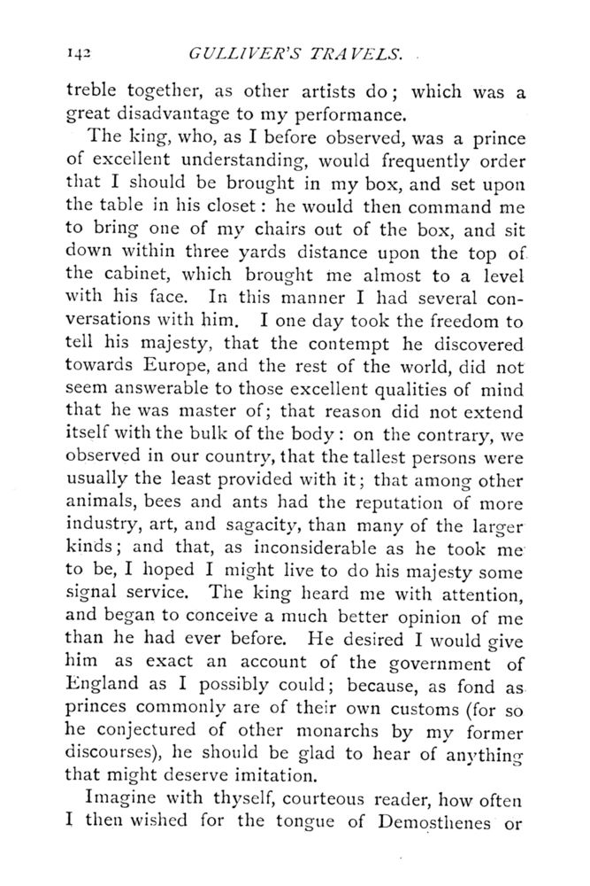 Scan 0190 of Travels into several remote nations of the world by Lemuel Gulliver, first a surgeon and then a captain of several ships, in four parts ..