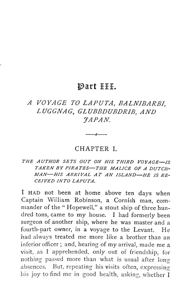 Scan 0223 of Travels into several remote nations of the world by Lemuel Gulliver, first a surgeon and then a captain of several ships, in four parts ..