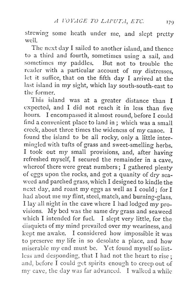 Scan 0227 of Travels into several remote nations of the world by Lemuel Gulliver, first a surgeon and then a captain of several ships, in four parts ..