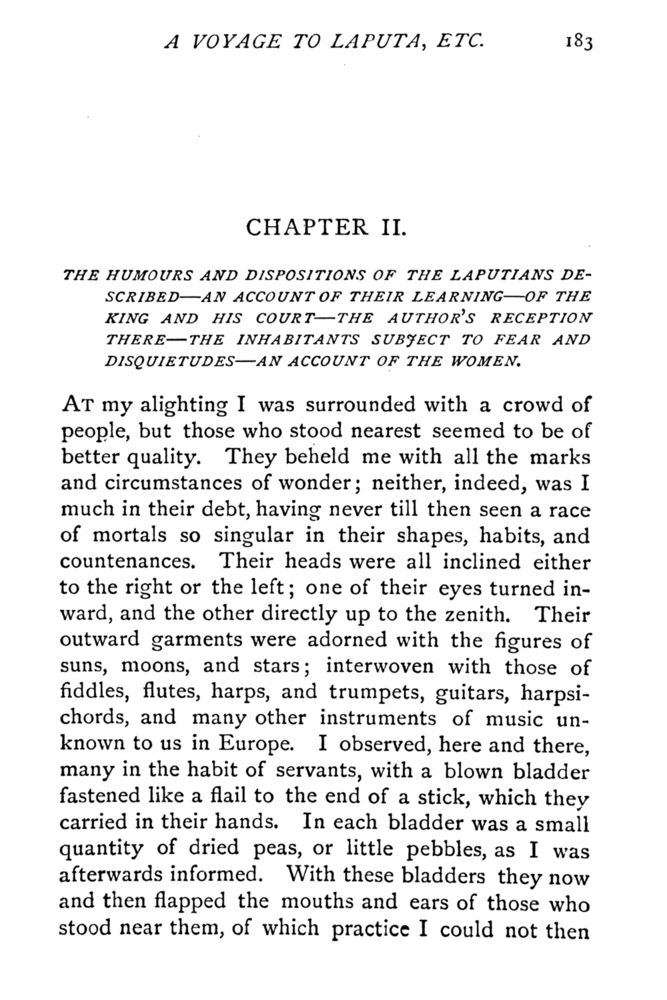 Scan 0231 of Travels into several remote nations of the world by Lemuel Gulliver, first a surgeon and then a captain of several ships, in four parts ..