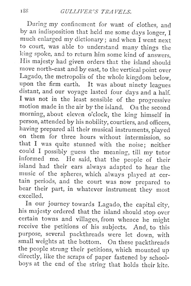 Scan 0236 of Travels into several remote nations of the world by Lemuel Gulliver, first a surgeon and then a captain of several ships, in four parts ..