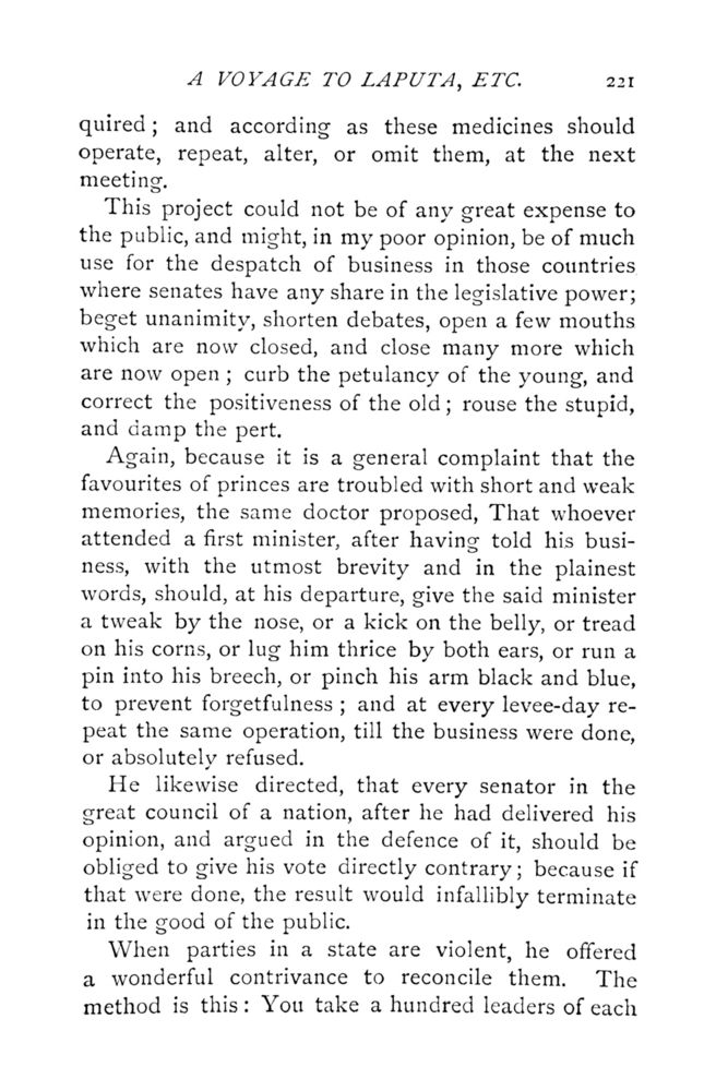 Scan 0270 of Travels into several remote nations of the world by Lemuel Gulliver, first a surgeon and then a captain of several ships, in four parts ..