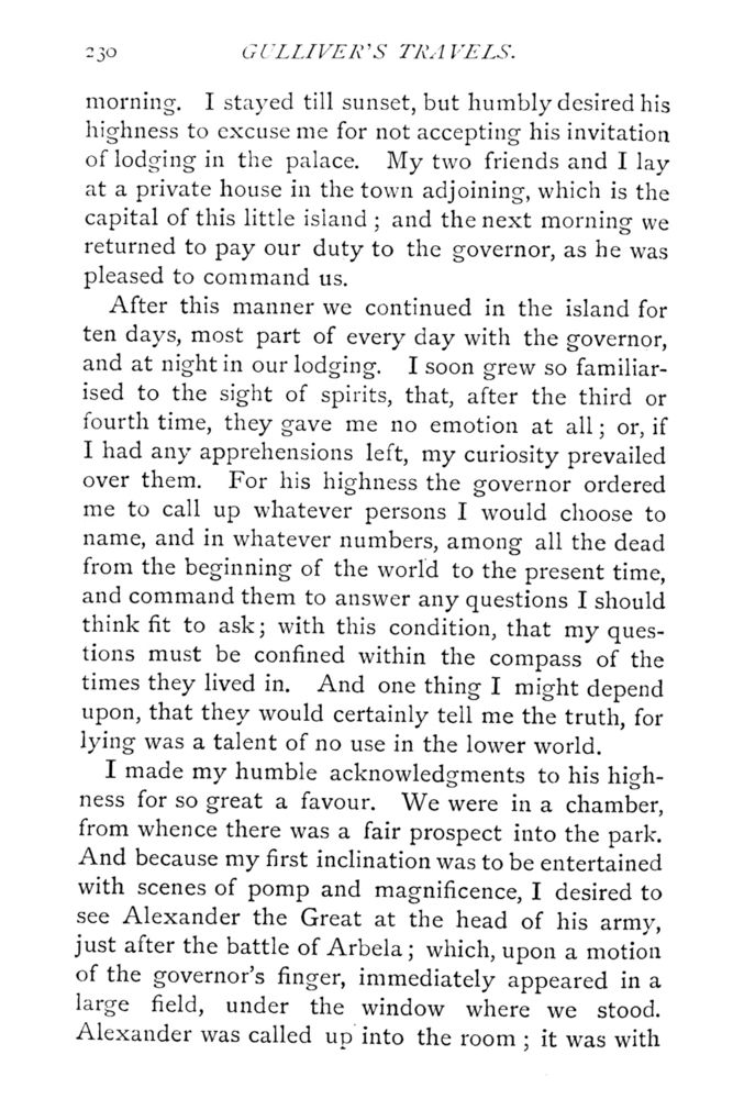 Scan 0279 of Travels into several remote nations of the world by Lemuel Gulliver, first a surgeon and then a captain of several ships, in four parts ..