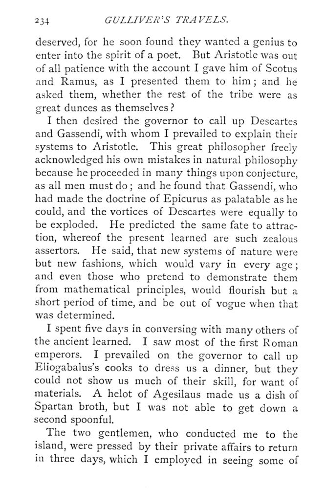 Scan 0284 of Travels into several remote nations of the world by Lemuel Gulliver, first a surgeon and then a captain of several ships, in four parts ..