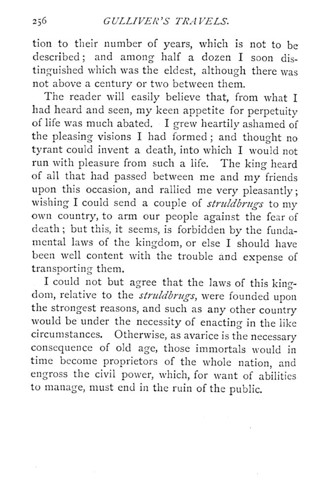 Scan 0306 of Travels into several remote nations of the world by Lemuel Gulliver, first a surgeon and then a captain of several ships, in four parts ..