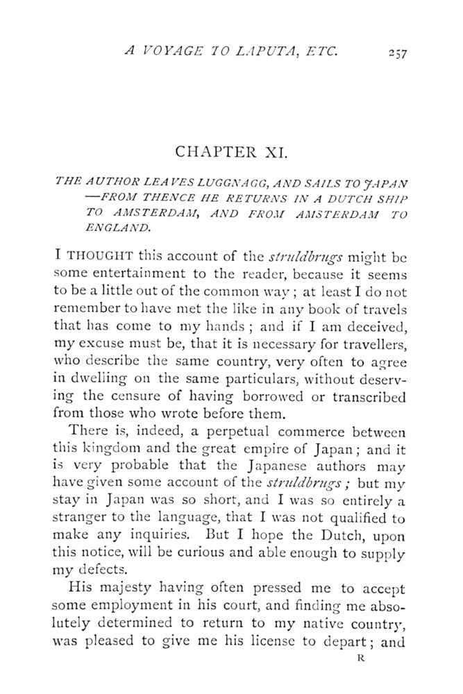 Scan 0307 of Travels into several remote nations of the world by Lemuel Gulliver, first a surgeon and then a captain of several ships, in four parts ..