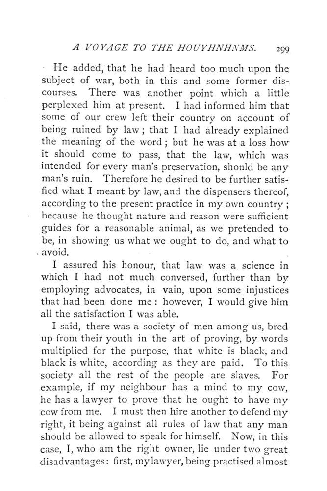 Scan 0350 of Travels into several remote nations of the world by Lemuel Gulliver, first a surgeon and then a captain of several ships, in four parts ..