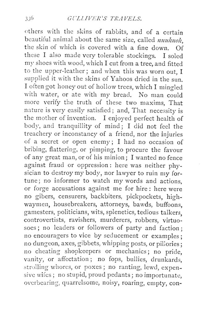 Scan 0387 of Travels into several remote nations of the world by Lemuel Gulliver, first a surgeon and then a captain of several ships, in four parts ..