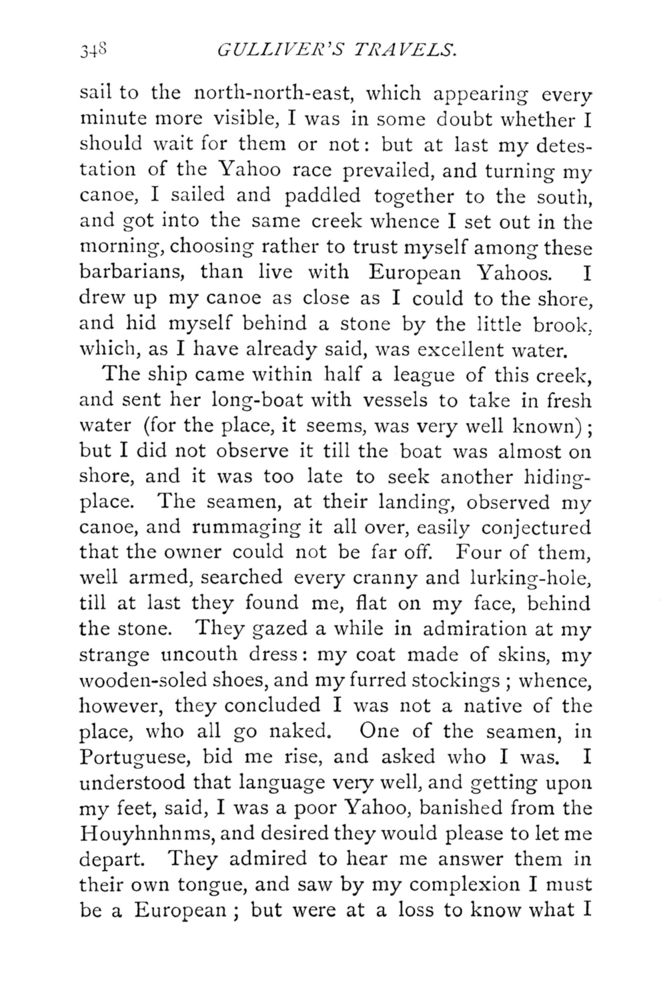 Scan 0399 of Travels into several remote nations of the world by Lemuel Gulliver, first a surgeon and then a captain of several ships, in four parts ..