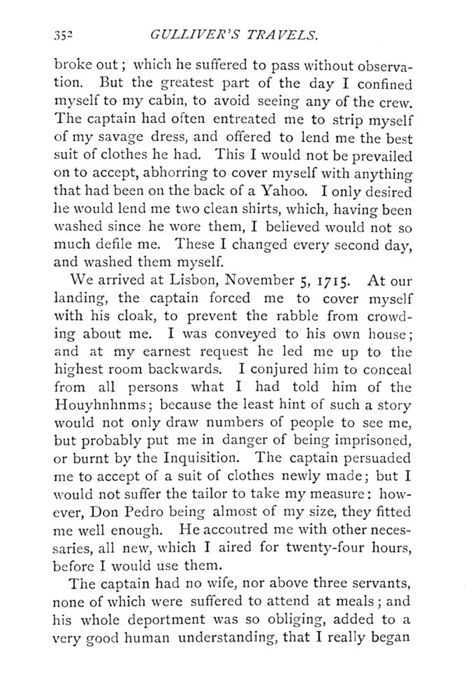 Scan 0403 of Travels into several remote nations of the world by Lemuel Gulliver, first a surgeon and then a captain of several ships, in four parts ..