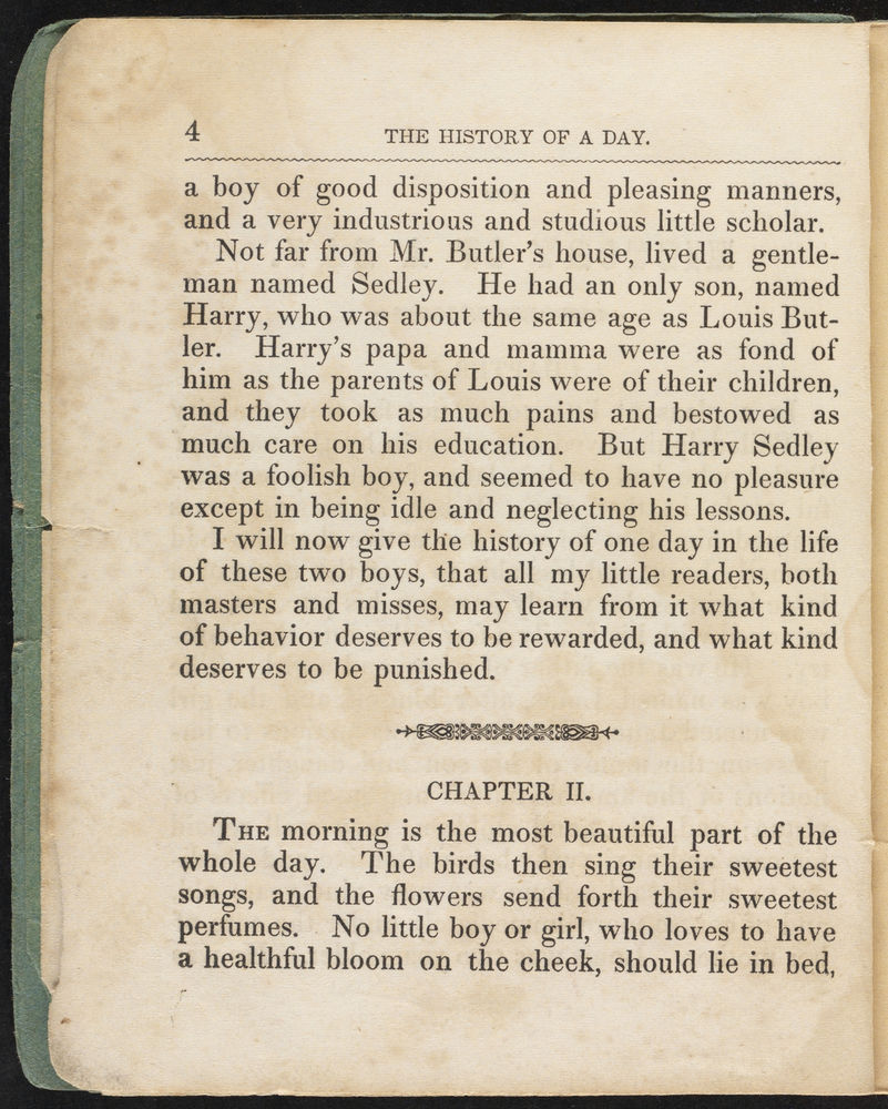 Scan 0008 of The history of a day, or, The scholar and truant contrasted