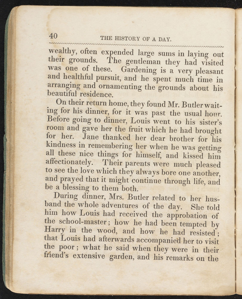 Scan 0044 of The history of a day, or, The scholar and truant contrasted