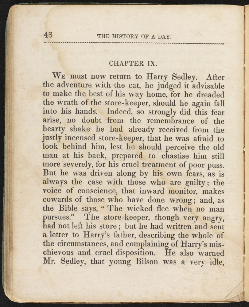 Scan 0052 of The history of a day, or, The scholar and truant contrasted